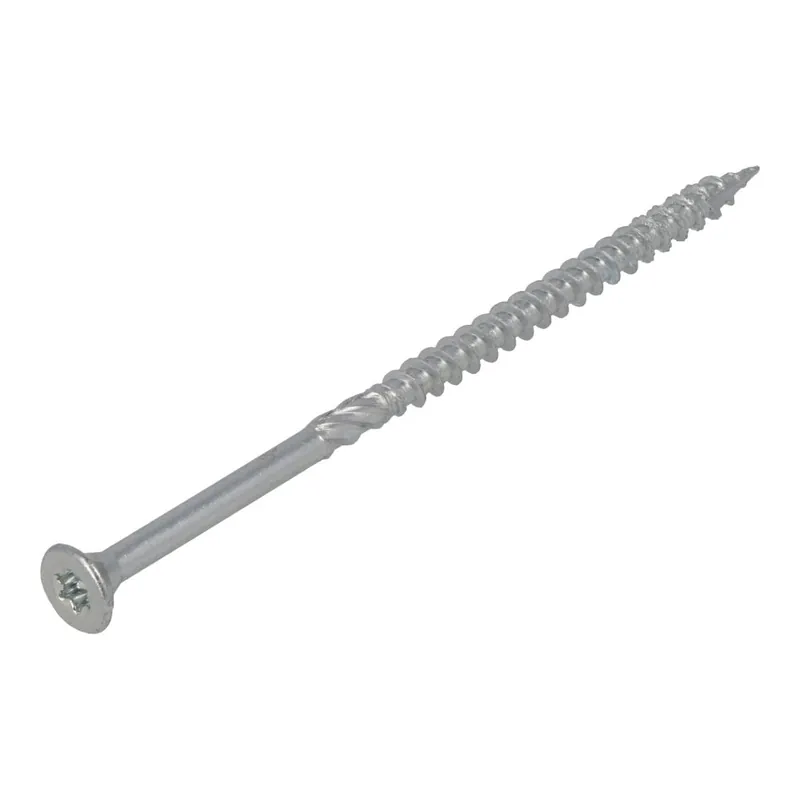 Proftec 5206.01.50401 Vis à panneaux d‘aggloméré VZ PK + pointe TX-30 (+embout) 6.0 x 80/42 mm - 100 pièces