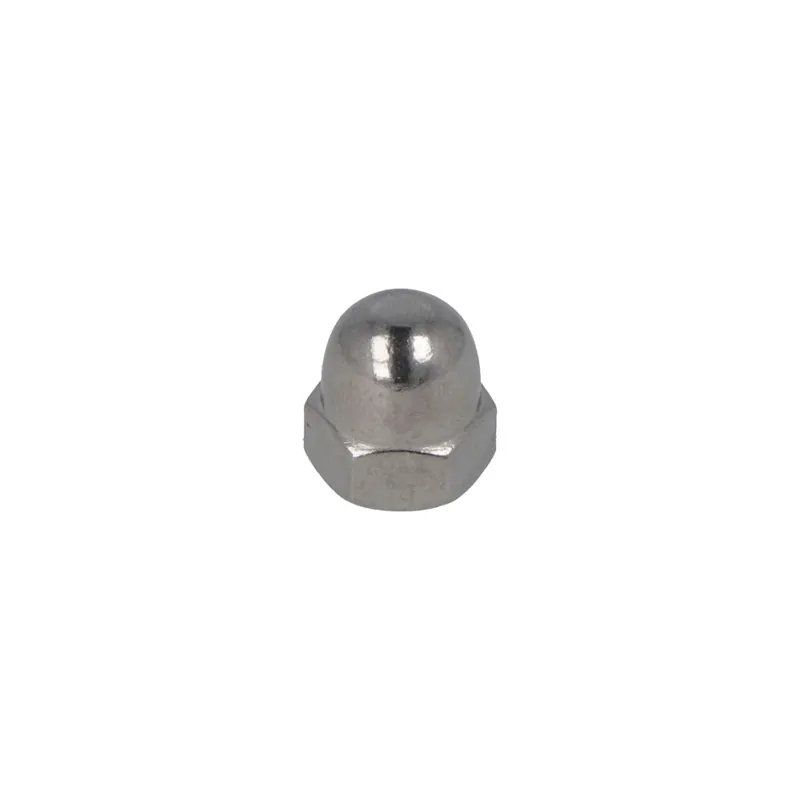 Proftec 5441.30.00601 Ecrou borgne acier inoxydable A2 SW-10 DIN1587 M6 - 50 pièces