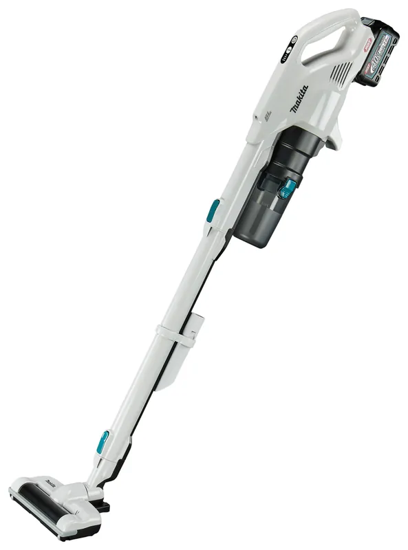Makita CL004GA101 XGT 40 V Max Aspirateur avec brosse rotative, batterie 2.0 Ah (1 pack), chargeur rapide, en boîte