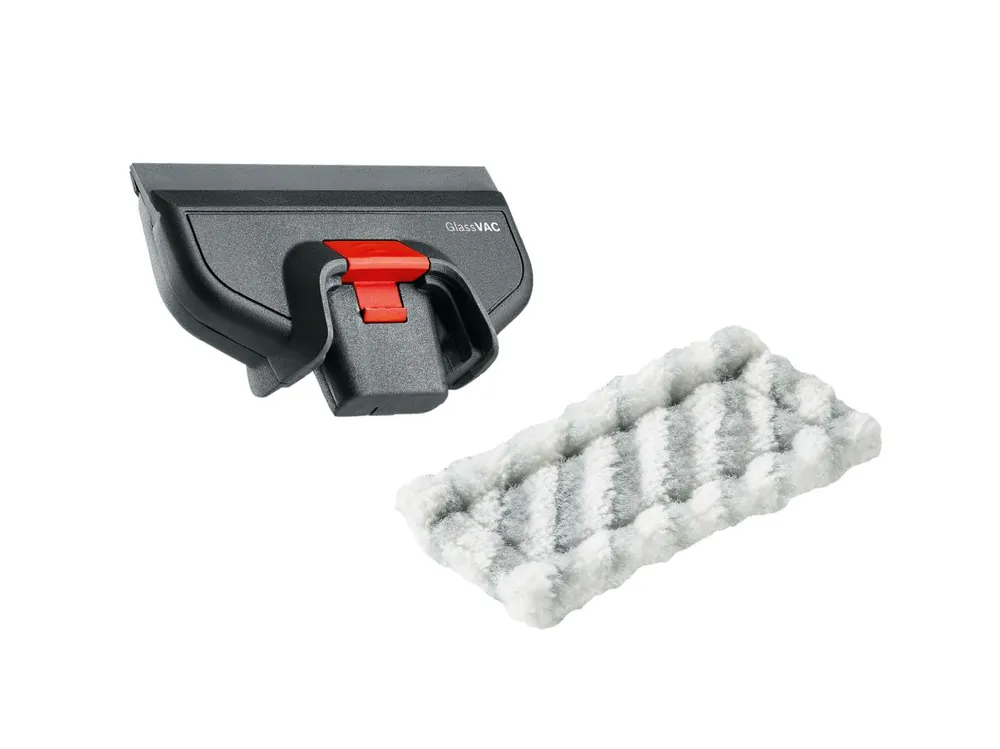 Bosch Vert Accessoires F016800561 Petite raclette 133 mm et chiffon microfibre GlassVAC
