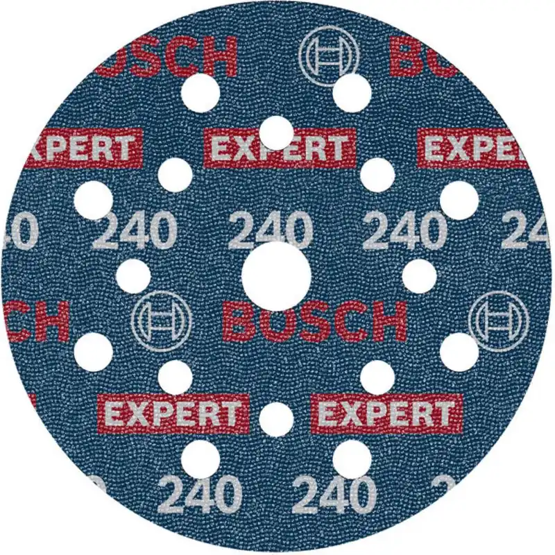 Bosch Bleu Accessoires 2608902413 EXPERT Disque abrasif O780 avec support film 125 mm G240 50x