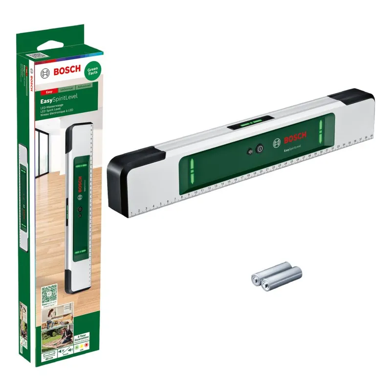 Bosch Vert 0603667000 Niveau à bulle EasySpiritLevel