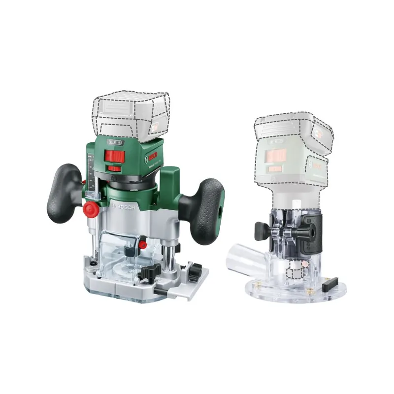 Bosch Vert 06039D5002 AdvancedTrimRouter 18V-8 set de coupe-bordures sans fil excl. batteries et chargeur