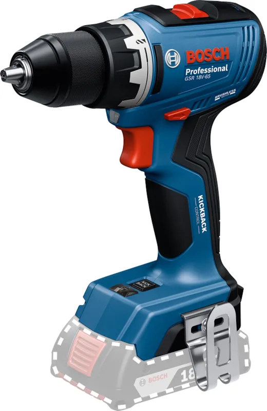 Bosch Bleu 06019N3200 Perceuse sans fil GSR 18V-65 sans batteries ni chargeur dans sa boîte