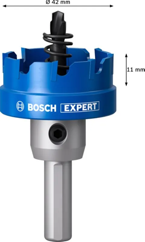 Bosch Bleu Accessoires 2608901425 EXPERT Scie cloche à tôle 42 mm