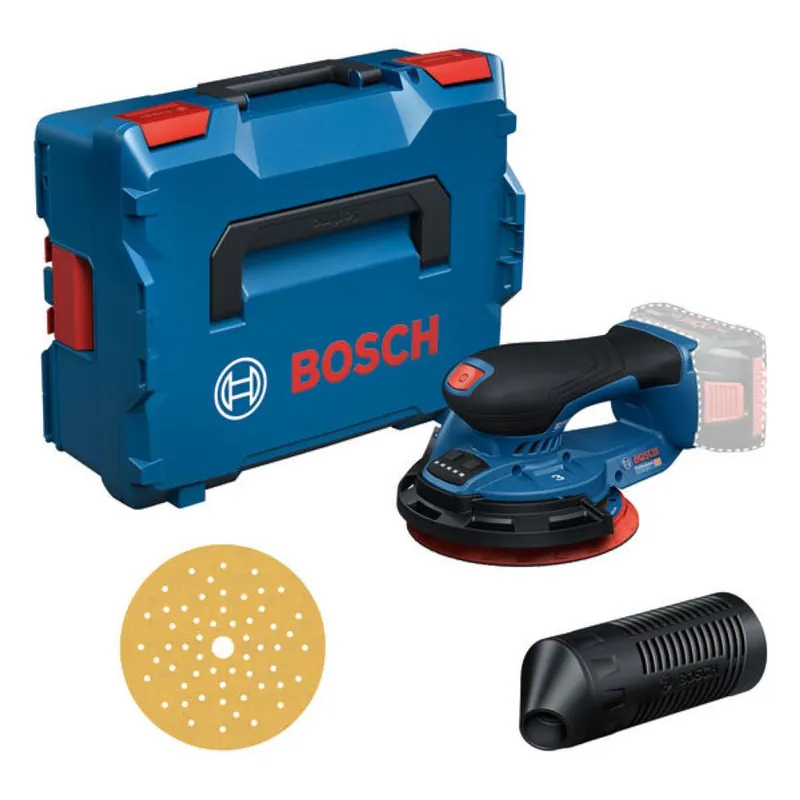 Bosch Bleu 0601372903 GEX 18V-150-3 Jeu de ponceuses excentriques sans fil, sans batteries ni chargeur