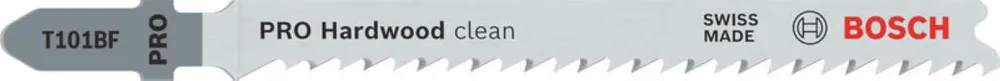 Bosch Bleu Accessoires 2608655092 PRO Hardwood clean T101BF lame de scie sauteuse 100 mm 2 pièces
