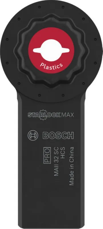 Bosch Bleu Accessoires 2608669142 PRO Starlock Max MAII 32 SC Coupe-joint HCS Multi Material 32 x 55