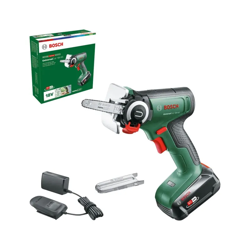 Bosch Vert 06033D5202 NanoBlade UniversalCut 18V-65 Accu saw set 1x 2.5 Ah et chargeur AL 18V-20 en boîte