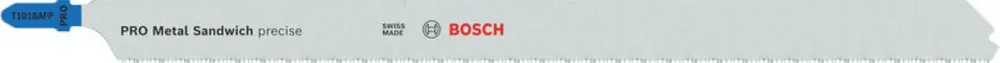 Bosch Bleu Accessoires 2608655115 PRO Metal Sandwich T1018AFP lames de scie sauteuse 250 mm 5 pièces