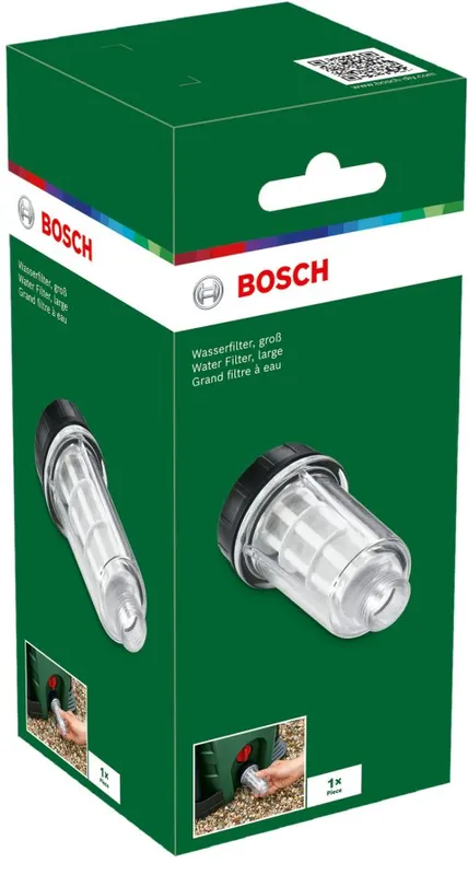 Bosch Vert Accessoires F016800440 Filtre à eau Nettoyeur haute pression AQT