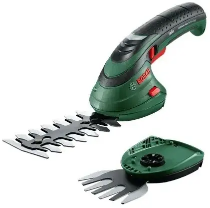Bosch Vert 0600833108 ISIO III Set de cisailles à gazon et à arbustes 3.6V 1.5 Ah et chargeur dans une valise souple