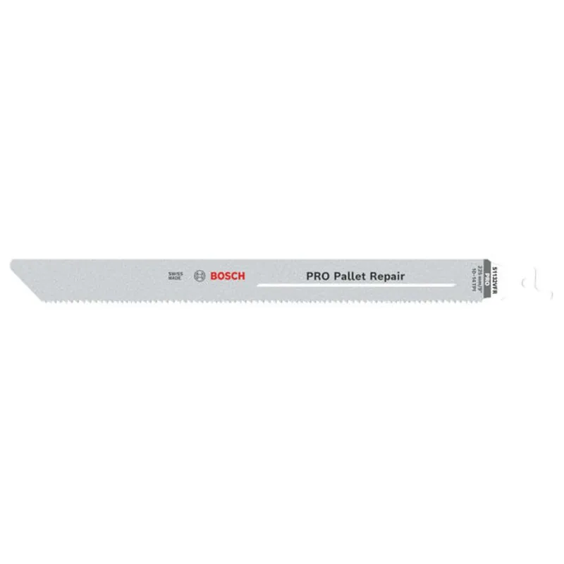 Bosch Bleu Accessoires 2608659006 PRO Pallet Repair S1132VFR lame de scie, 0.9 x 19 x 225 mm 5 pièces