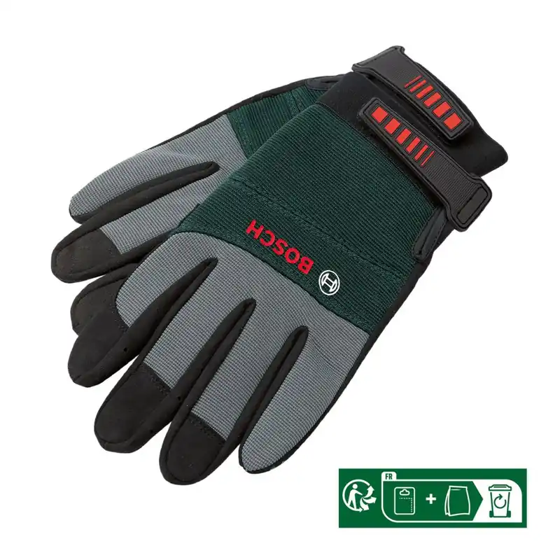 Bosch Vert Accessoires F016800292 Gants de jardinage taille L