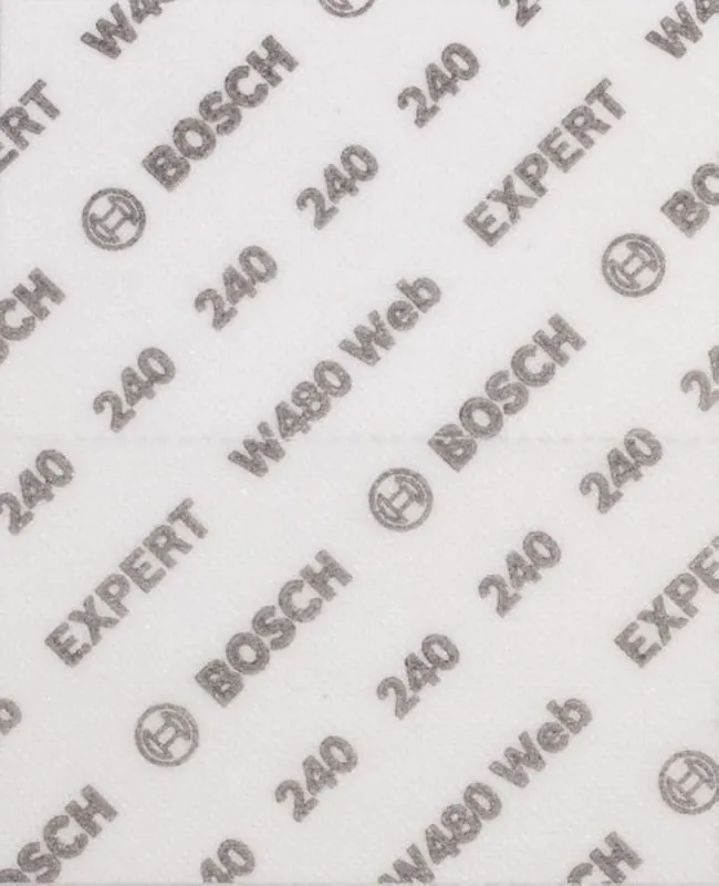 Bosch Bleu Accessoires 2608902383 EXPERT Feuille abrasive Web W480 115 x 140 mm G240 2x