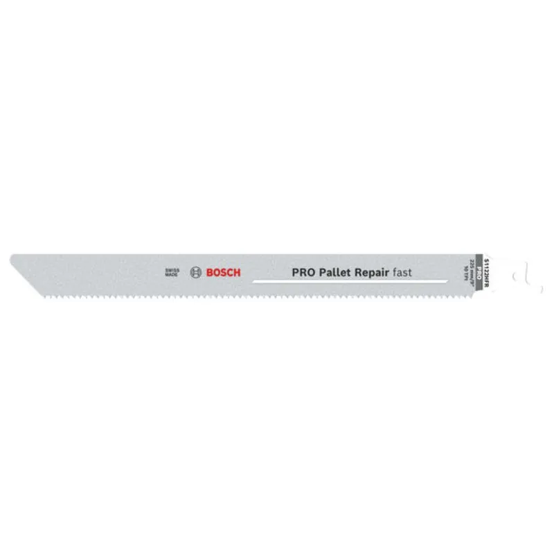 Bosch Bleu Accessoires 2608659064 PRO Pallet Repair fast S1122HFR lame de scie, 0.9 x 19 x 225 mm 5 pièces