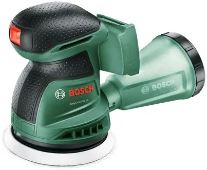 Bosch Vert 06033E4000 Ponceuse excentrique sans fil EasyOrbit 18V-10 hors batteries et chargeur