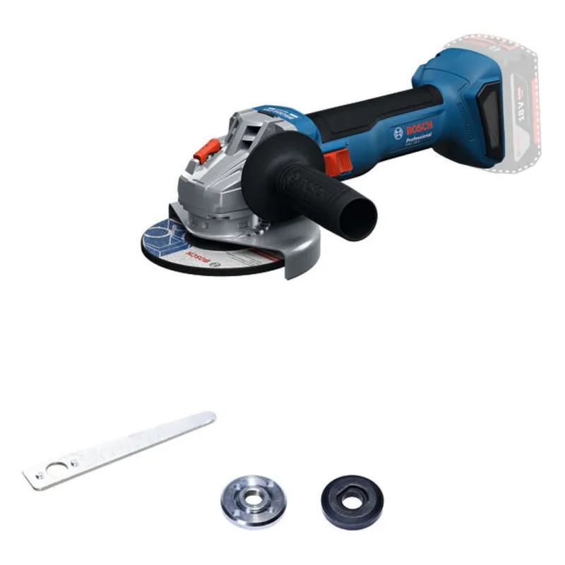 Bosch Bleu 06019N9004 GWS 18V-8 Meuleuse d‘angle sans fil 115mm excl. batteries et chargeur en boîte