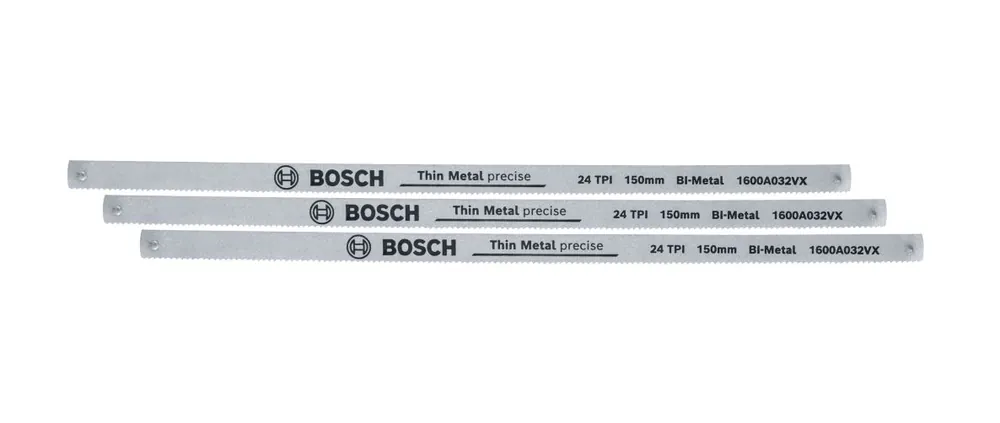 Bosch Vert Accessoires 1600A032UL Lame de scie de rechange TPI24 150mm 3x