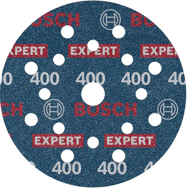 Bosch Bleu Accessoires 2608902415 EXPERT Disque abrasif O780 avec support film 125 mm G400 50x
