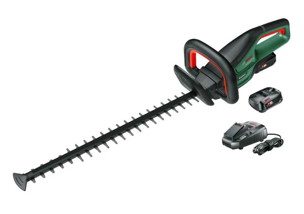 Bosch Vert 0600849J02 UniversalHedgeCut 18V-55 Accu taille-haie 2x 18V 2.5 Ah et chargeur