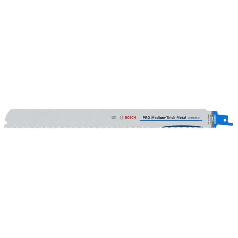Bosch Bleu Accessoires 2608658996 PRO Medium-Thick Metal precise S1237BEF lame de scie alternative 1.1 x 25 x 300 mm, 5 pièces