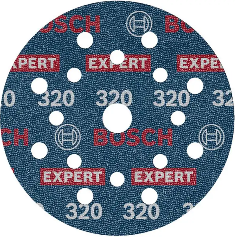 Bosch Bleu Accessoires 2608902405 EXPERT Disque abrasif O780 avec support film 125 mm G320 6x