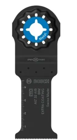 Bosch Bleu Accessoires 2608669077 PRO Starlock AIZ 32 AIB Lame de scie égoïne BIM Métal 32 x 50 Vrac