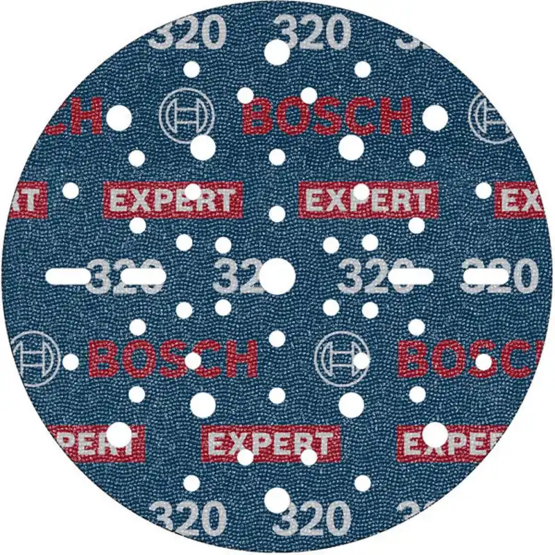 Bosch Bleu Accessoires 2608902455 EXPERT Disque abrasif O780 avec support film 150 mm G320 50x