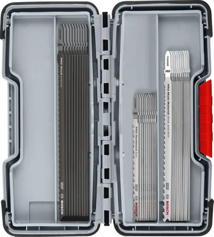 Bosch Bleu Accessoires 2607011946 PRO Set d‘ébauche pour bois et métal, 100 mm dans Toughbox