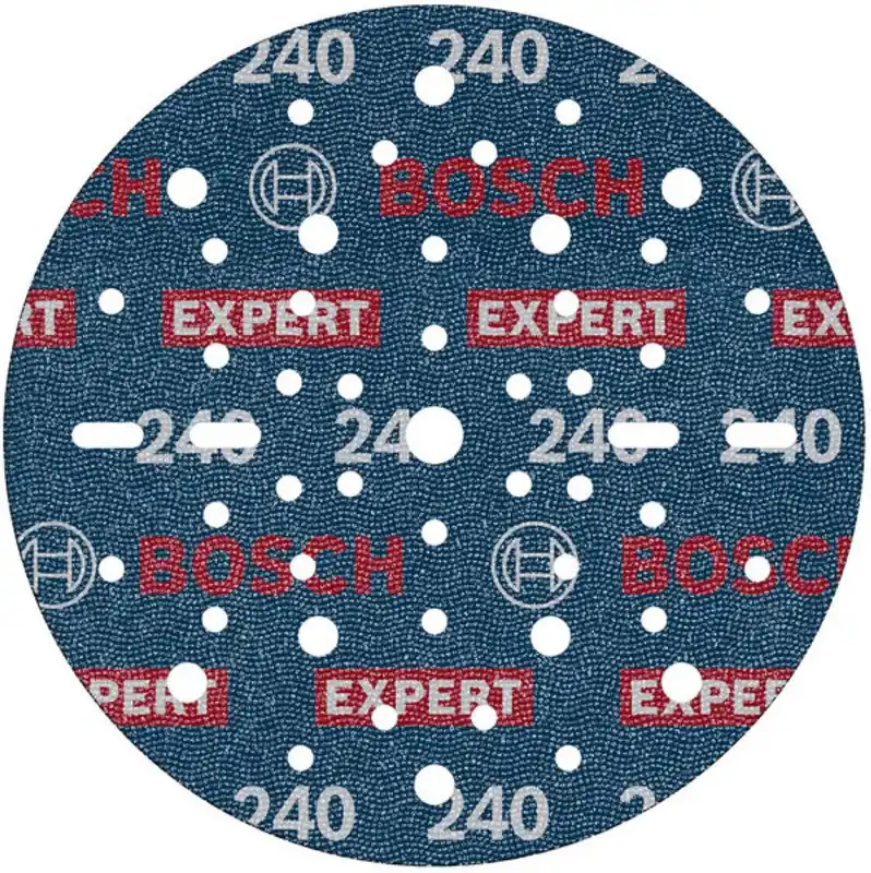Bosch Bleu Accessoires 2608902454 EXPERT Disque abrasif O780 avec support film 150 mm G240 50x