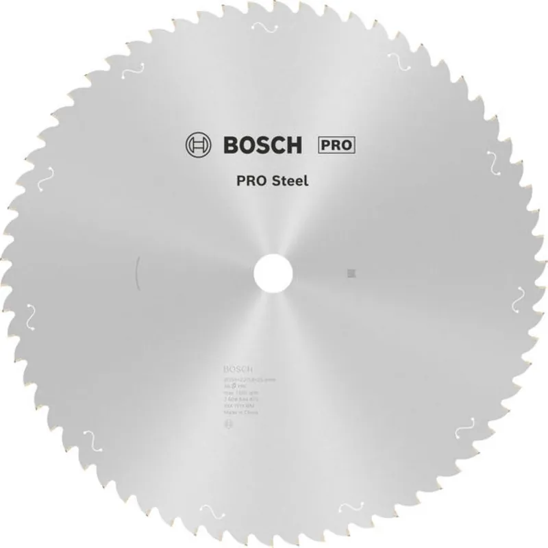 Bosch Bleu Accessoires 2608844870 Lame de scie circulaire PRO Steel pour machines à fil, 355 x 2.2 x 25.4 mm, T66