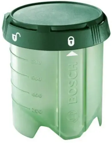 Bosch Vert Accessoires 1600A001GG PFS AC PFS Evo 1000ml Réservoir, couvercle, élévateur, filtre