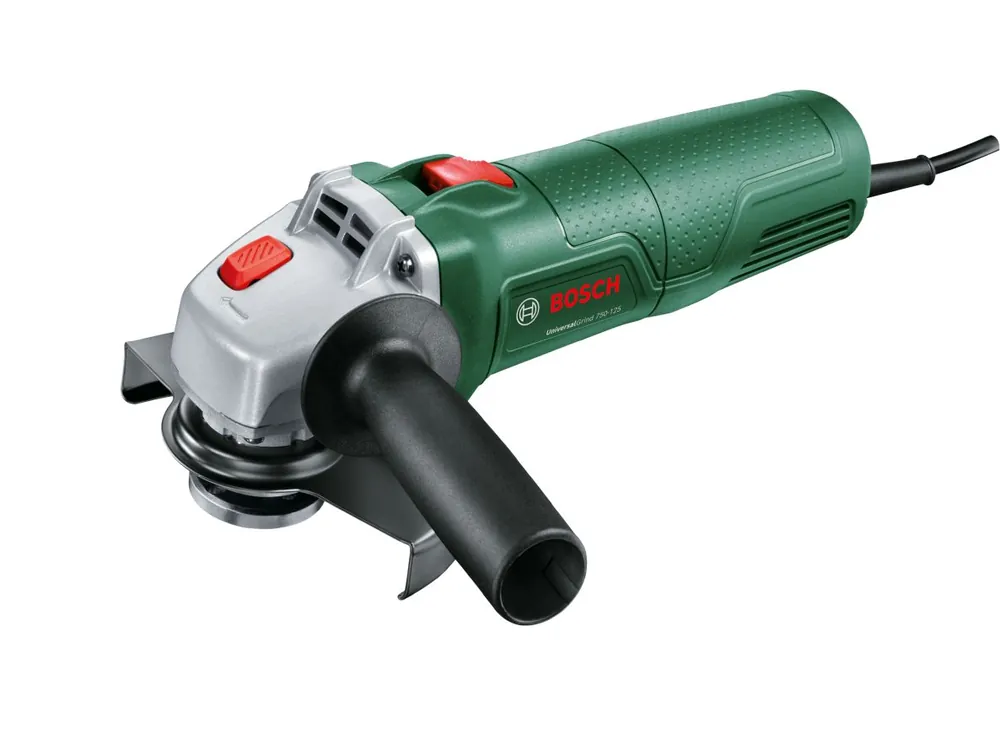 Bosch Vert 06033E2001 UniversalGrind 750-125 Set de meuleuses d‘angle 125mm