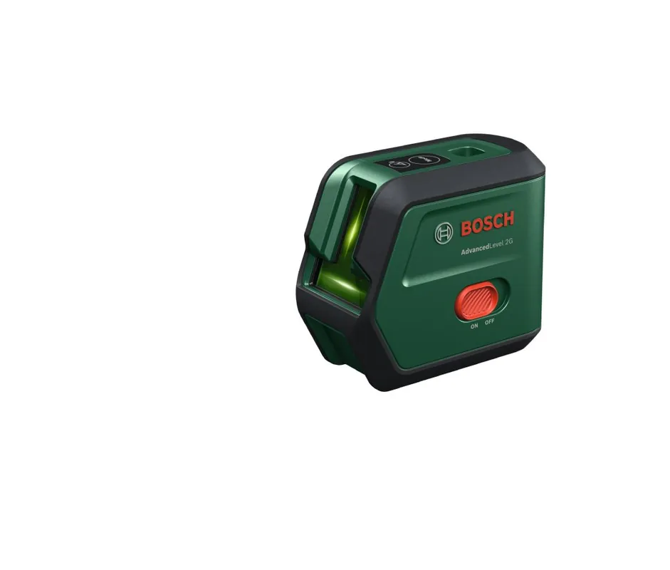 Bosch Vert 0603663G01 AdvancedLevel 2G Cross line laser set in box