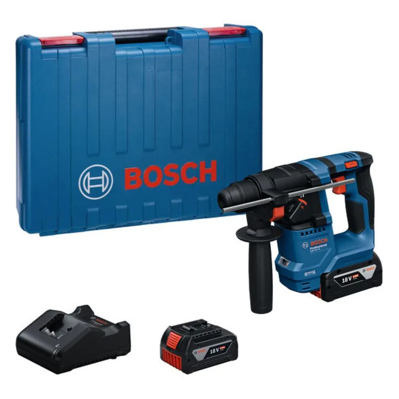 Bosch Bleu 0611927002 GBH 18V-18 marteau sans fil 2x 4.0 Ah et chargeur GAL 18V-20 en mallette