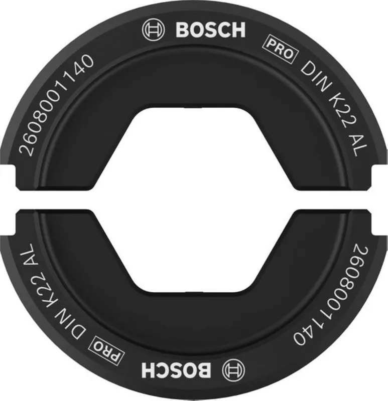 Bosch Bleu Accessoires 2608001140 PRO Pince à sertir DIN K22 AL 95 mm² / 120 mm² Aluminium