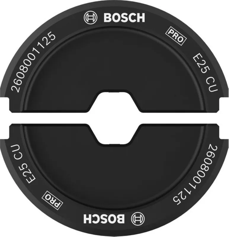 Bosch Bleu Accessoires 2608001125 PRO Pince à sertir E25 CU 25 mm² cuivre