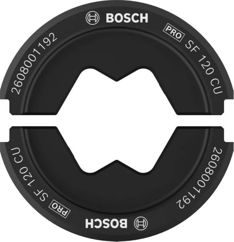 Bosch Bleu Accessoires 2608001192 PRO Pince à sertir SF120 CU 120 mm² cuivre