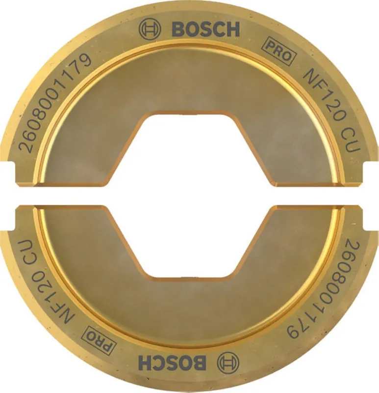 Bosch Bleu Accessoires 2608001179 PRO Pince à sertir NF120 CU 120 mm² cuivre