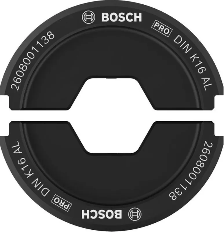 Bosch Bleu Accessoires 2608001138 PRO Pince à sertir DIN K16 AL 50 mm² Aluminium