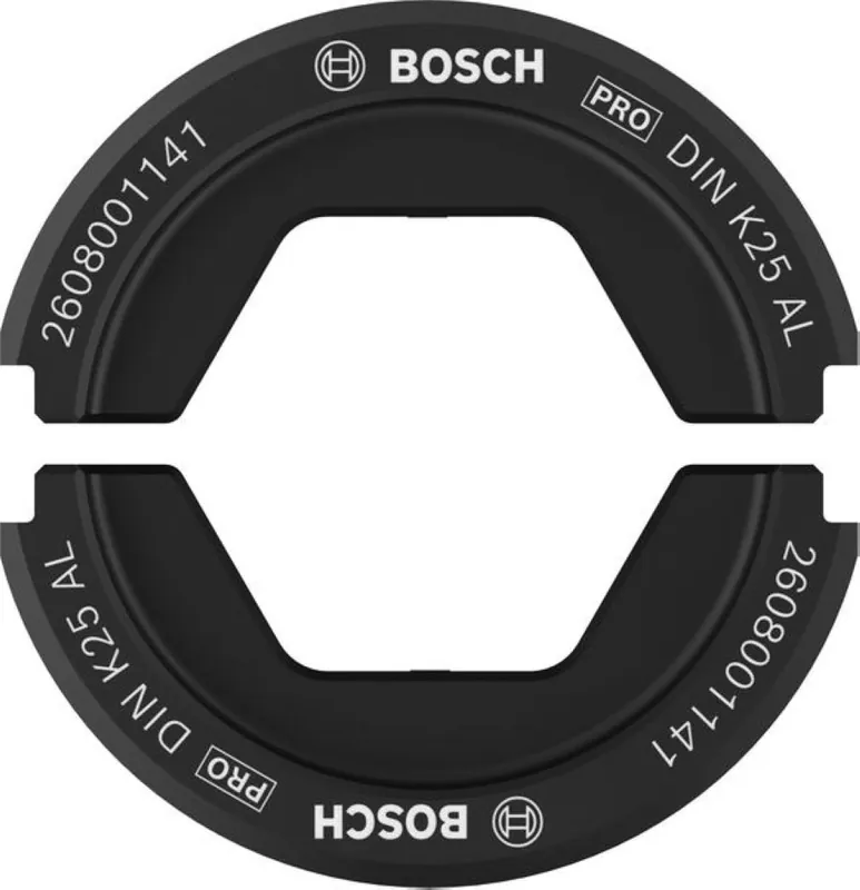 Bosch Bleu Accessoires 2608001141 PRO Pince à sertir DIN K25 AL 150 mm² Aluminium