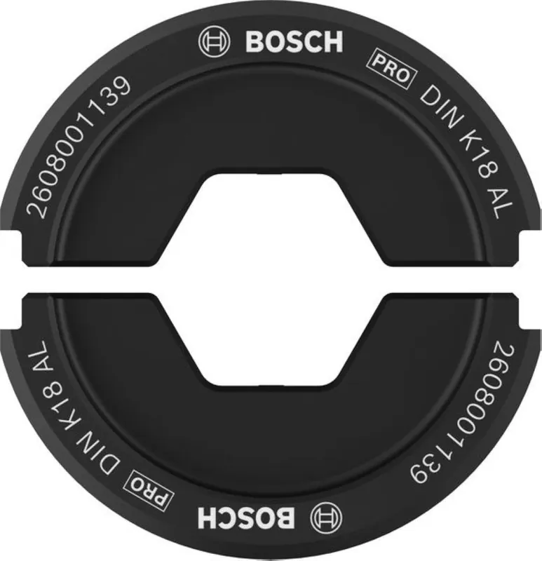 Bosch Bleu Accessoires 2608001139 PRO Pince à sertir DIN K18 AL 70 mm² Aluminium