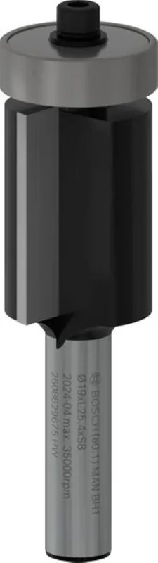 Bosch Bleu Accessoires 2608629675 PRO Affleureuse 8 mm D1 19 mm L 254 mm