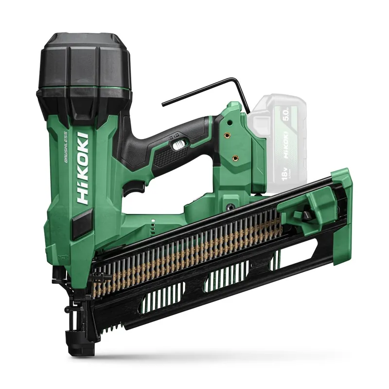 HIKOKI NR1890DRAW9Z Cloueur sans fil 18V, R20-90 clous, excl. chargeur et batterie dans valise HSC IV