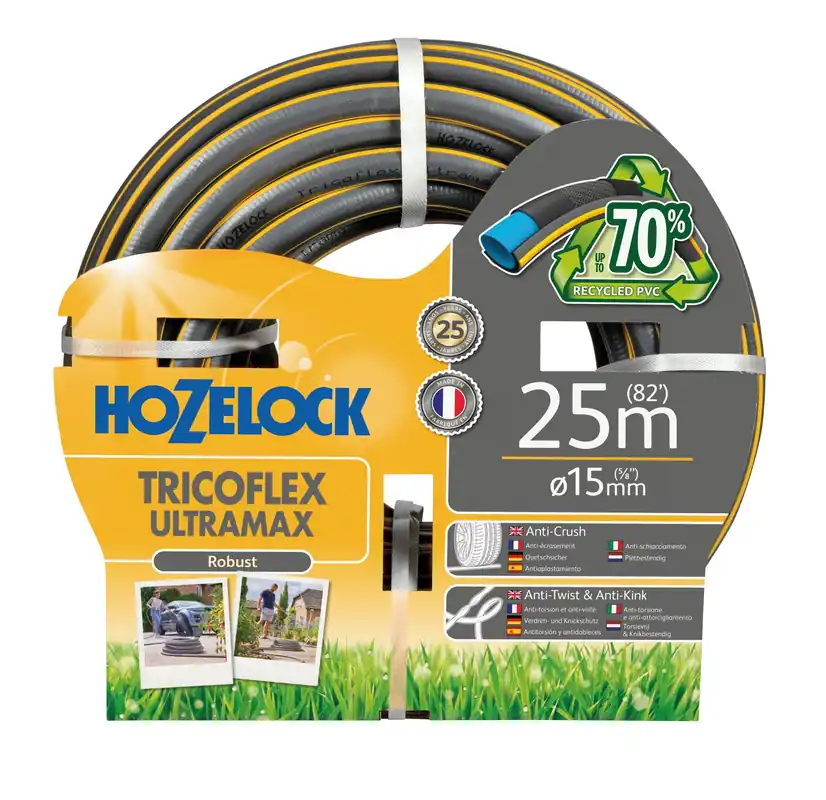 Hozelock 116252 Tuyau Tricoflex Ultramax (Ø19 mm) 50 mètres