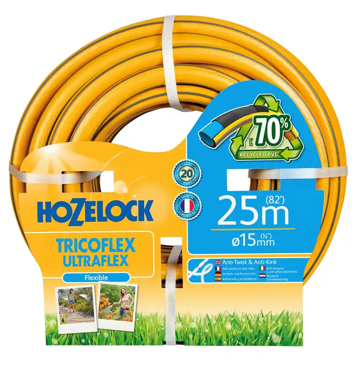 Hozelock 117002 Tuyau Tricoflex Ultraflex (Ø12,5 mm) 20 mètres