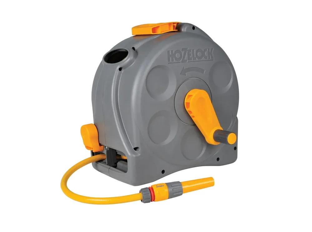 Hozelock 2415R0000 Enrouleur compact 2 en 1 - 25 m