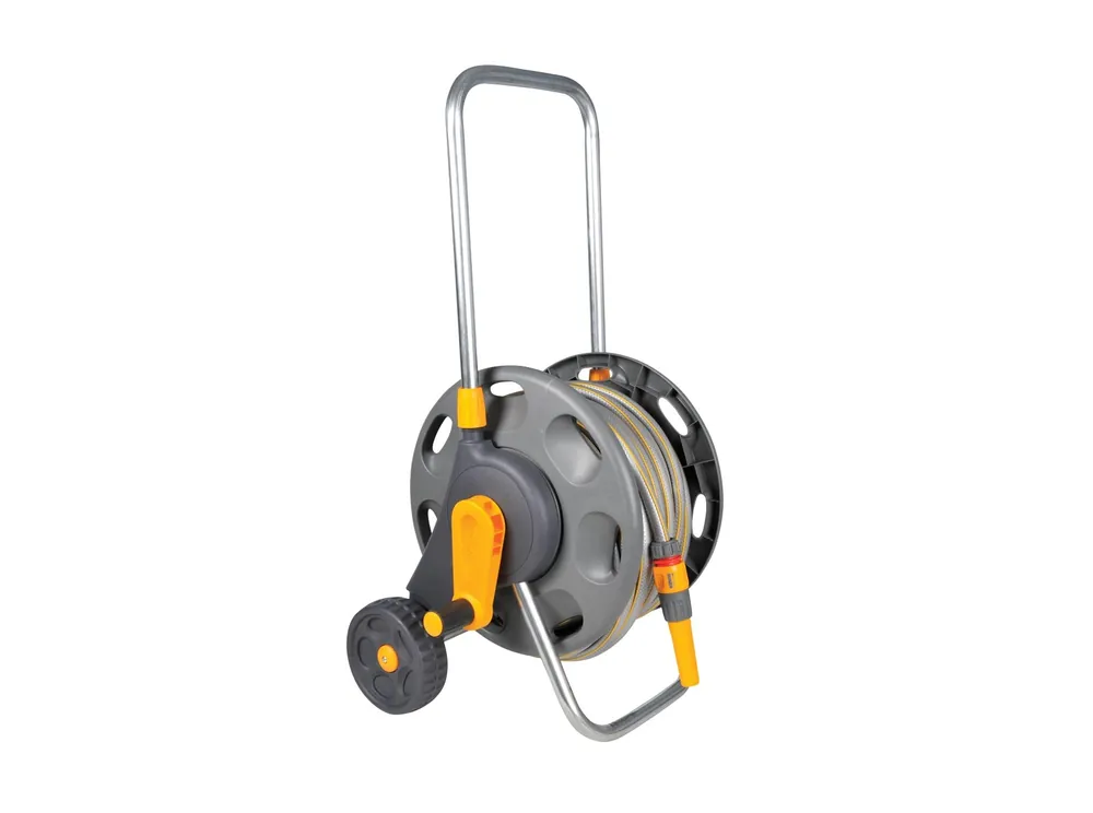 Hozelock 2432R0000 Chariot à tuyaux + 20 m de tuyau