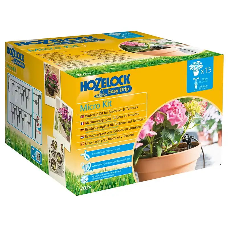 Hozelock 7024 0000 Kit de démarrage Easy Drip Micro dripper